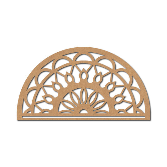 Macrame Base Mandala Cutout Design 10