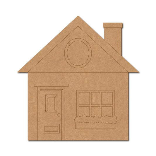 Casle/Fort Mdf Cutout Design 4