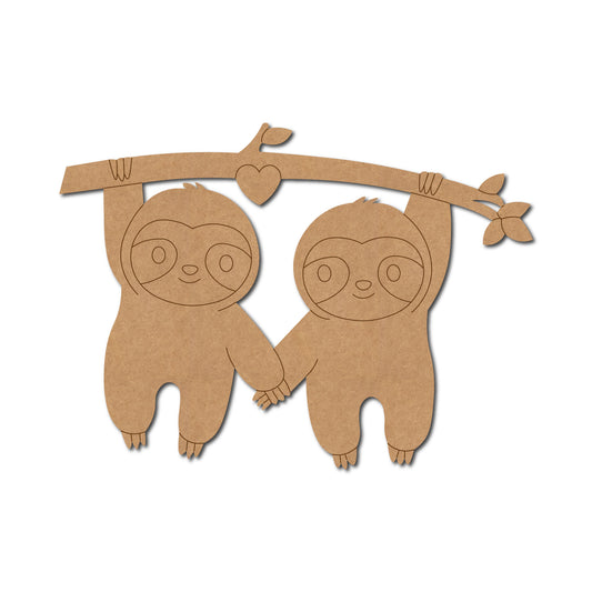 Sloth Premarked  Mdf Design 16