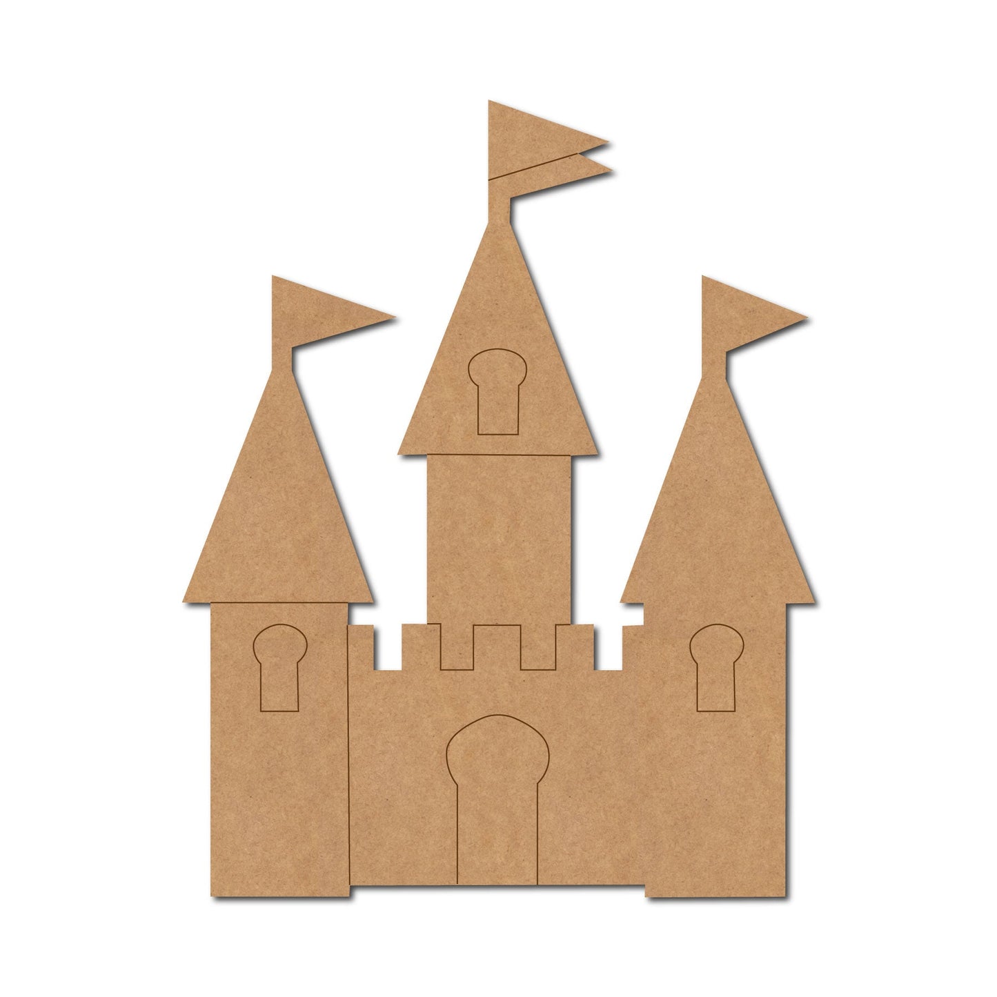Casle/Fort Mdf Cutout Design 6
