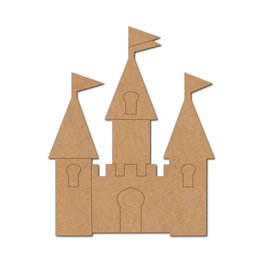 Casle/Fort Mdf Cutout Design 6
