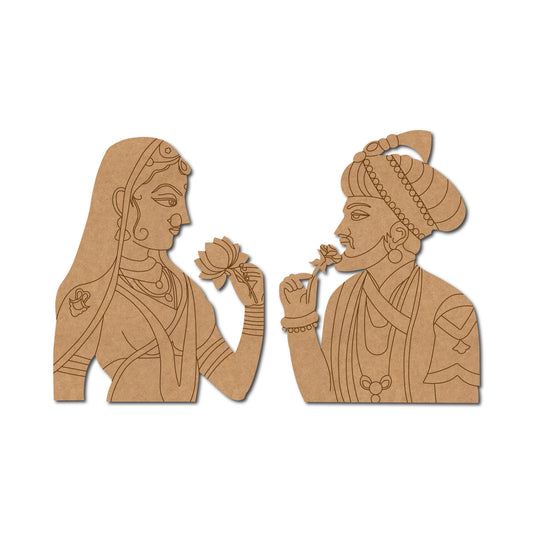 Rajasthani Premarked Mdf Cutouts Design 23