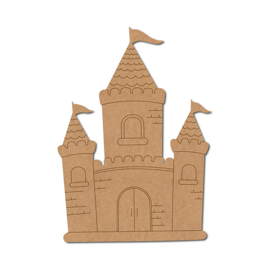 Casle/Fort Mdf Cutout Design 2