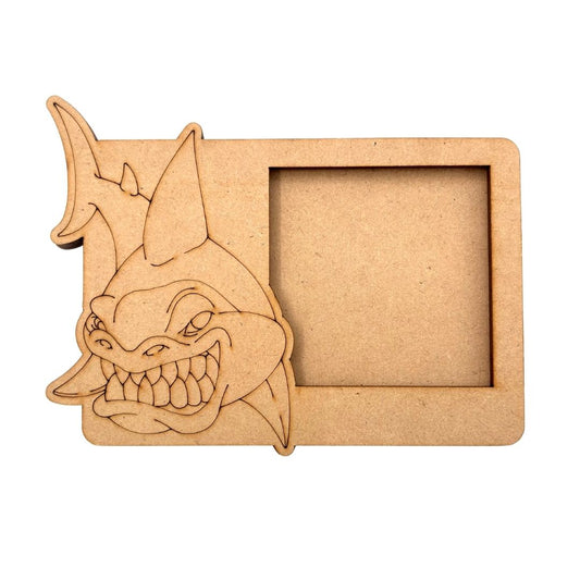 Shark 3 Layered Premium MDF Photo Frame for DIY Painting & Craft-115