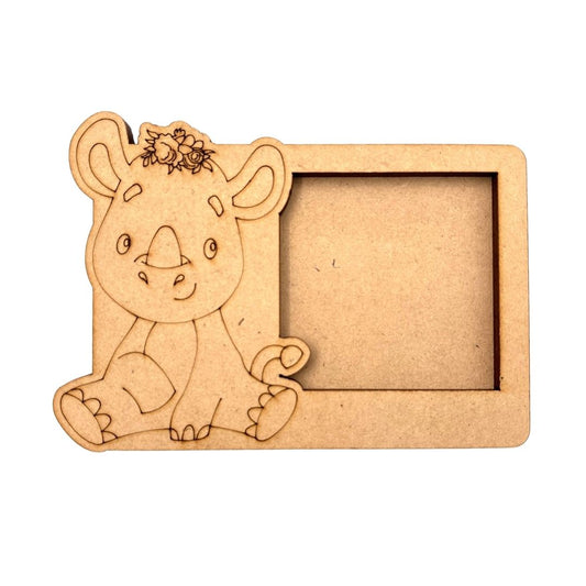 Rhino Layered Premium MDF Photo Frame for DIY Painting & Craft-117