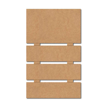 Plain Mdf Planks Design 3