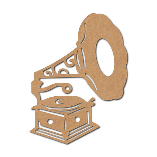 Musical Instruments pre marked Mdf Cutout Design 17