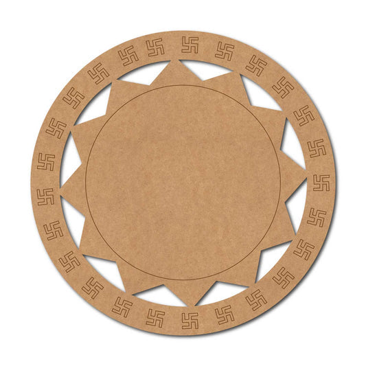 Swastik Premarked Mdf Cutouts Design 6