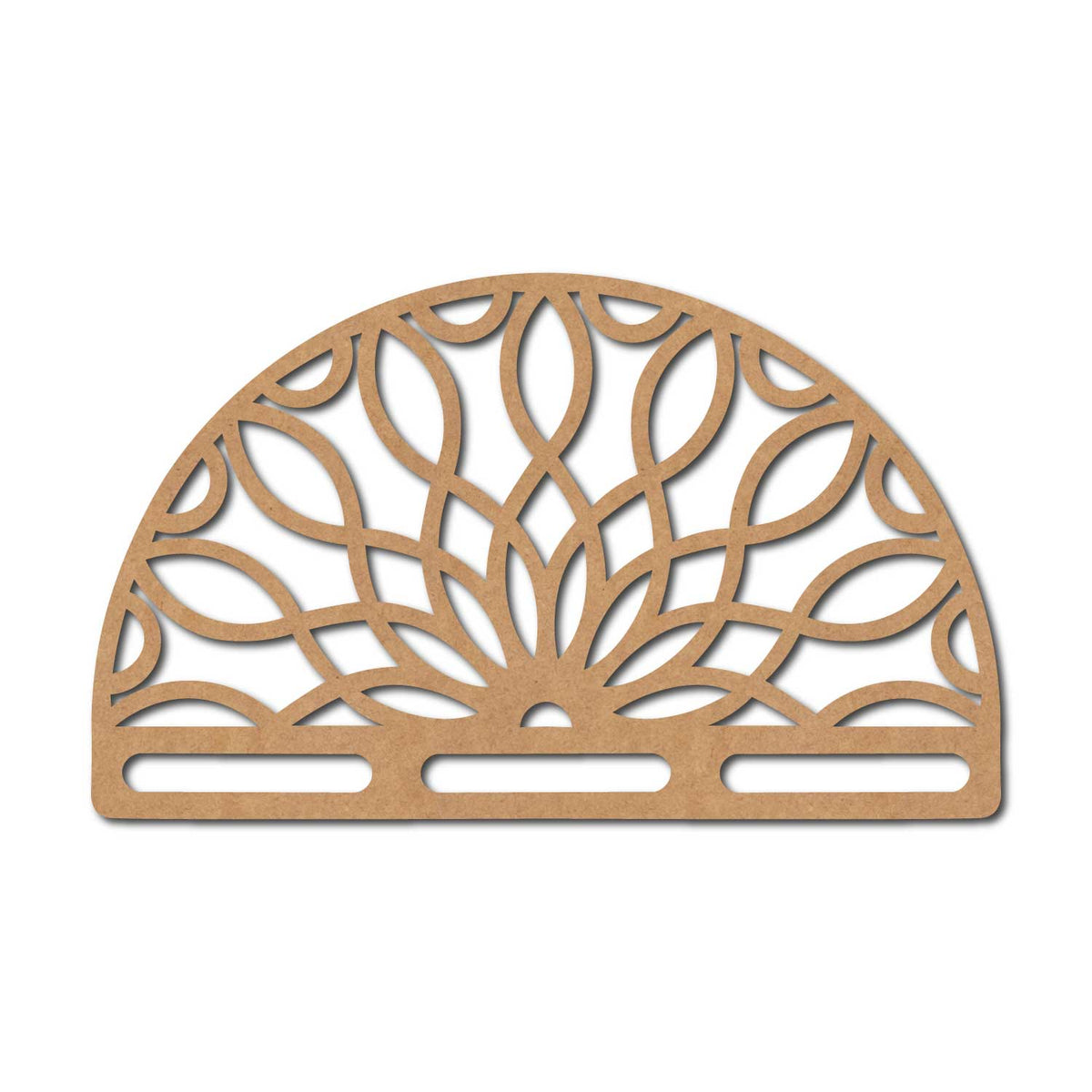 Macrame Base Mandala Cutout Design 18