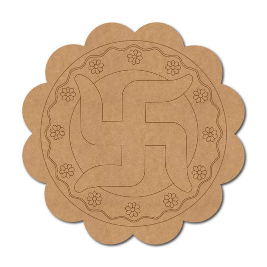 Swastik Premarked Mdf Cutouts Design 5