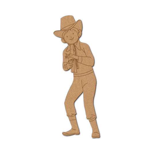 Weapons/Guns pre marked Mdf Cutout Design 16