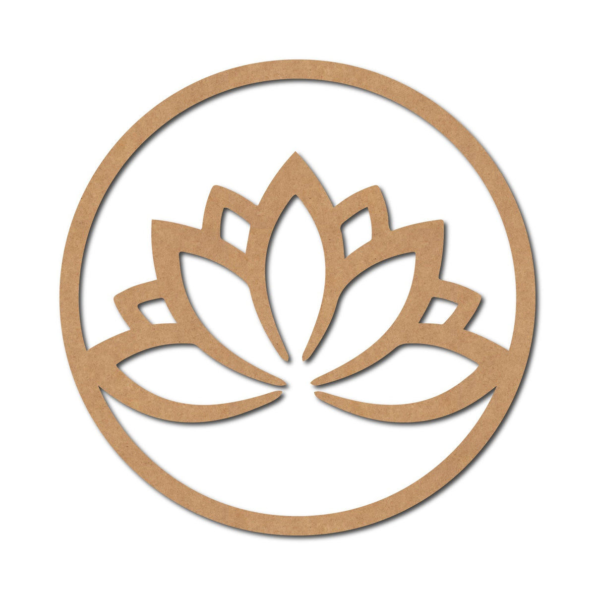 Macrame Base Lotus Cutout Design 25