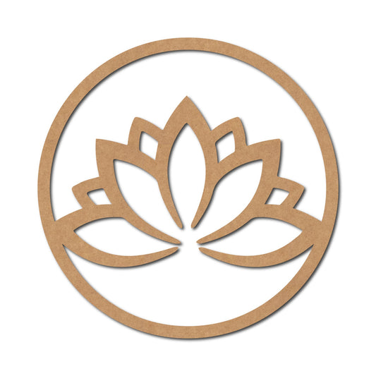 Macrame Base Lotus Cutout Design 25