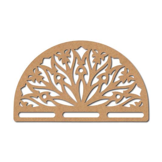 Macrame Base Mandala Cutout Design 16