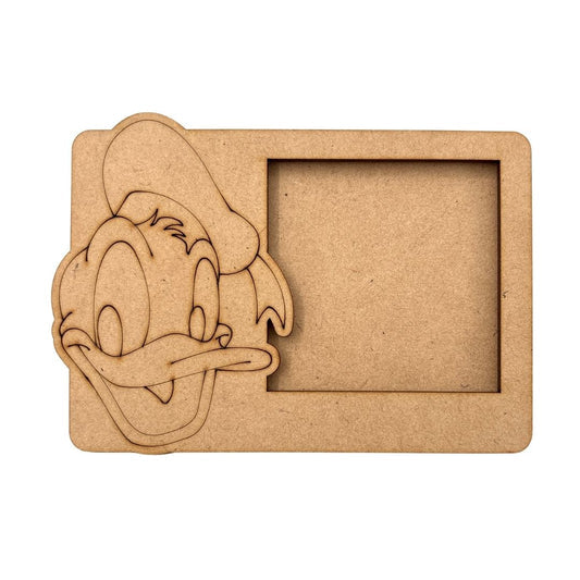 Donald Duck 3 Layered Premium MDF Photo Frame for DIY Painting & Craft-127