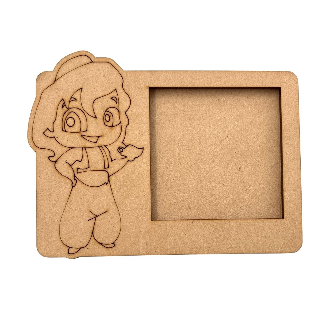 Aladdin 3 layered Premium MDF Photo Frame for DIY Painting & Craft-125