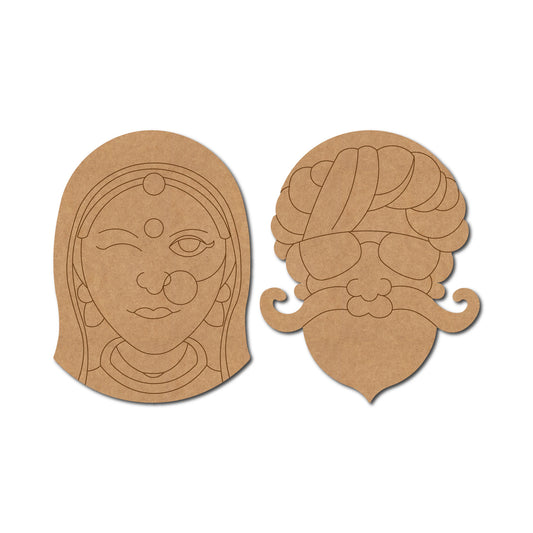 Rajasthani Premarked Mdf Cutouts Design 24