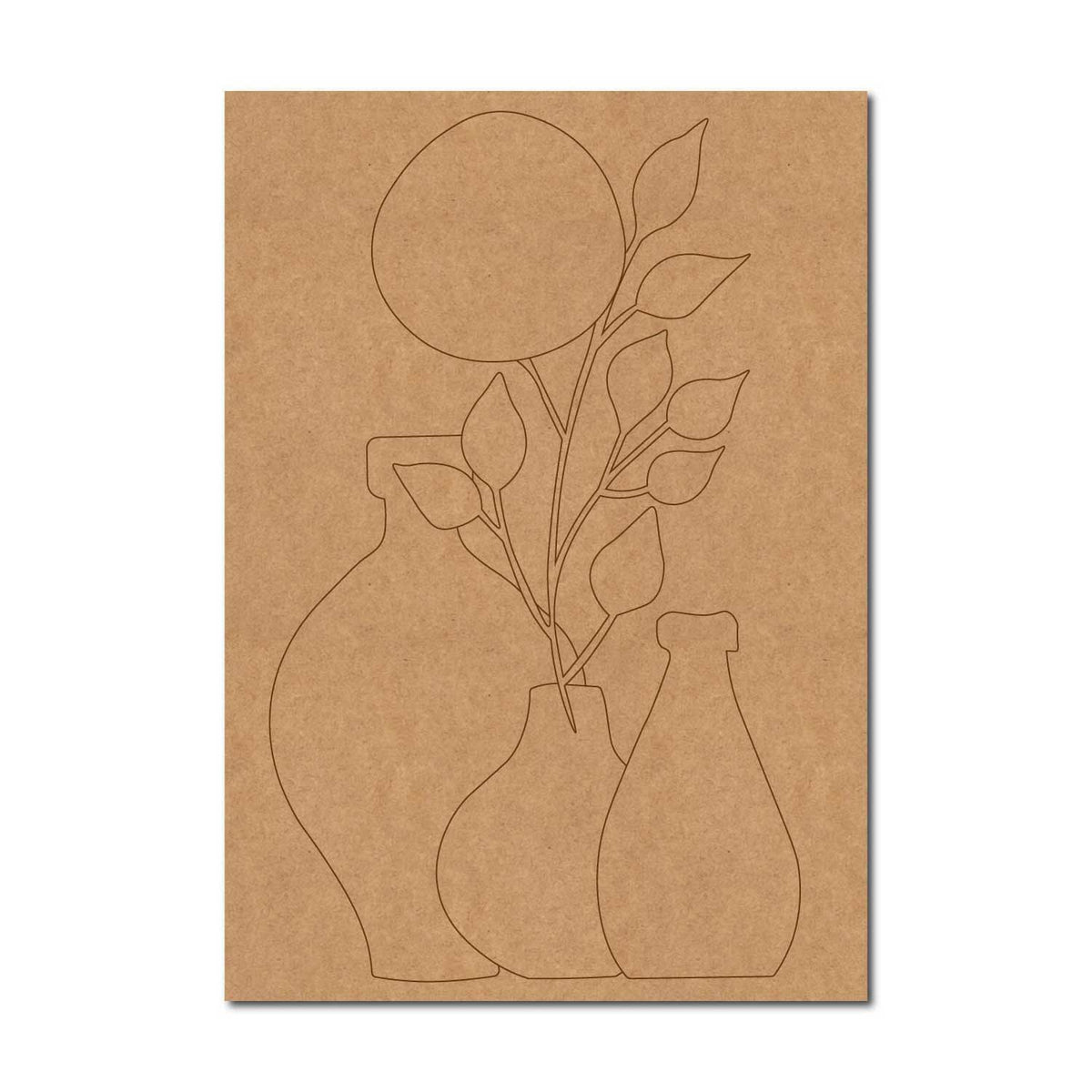 Boho Indian Folk Art Premarked Mdf Design 8