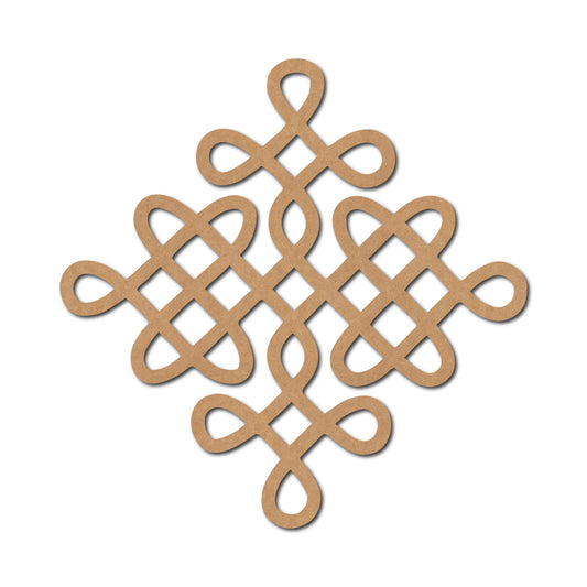 Kolam Premarked Mdf Cutouts Design 9