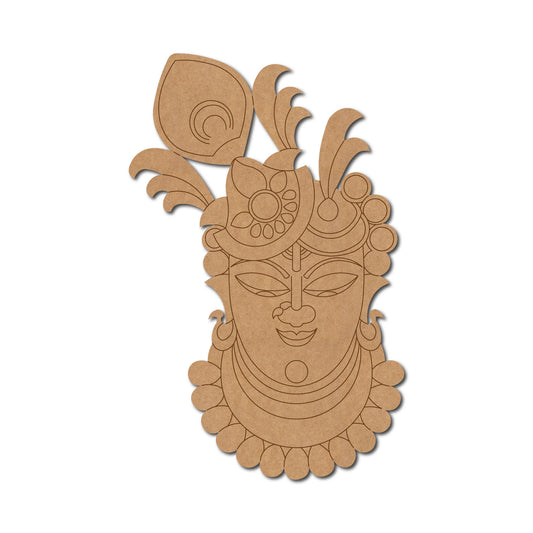 Shrinathji Premarked Mdf Cutout Design 3