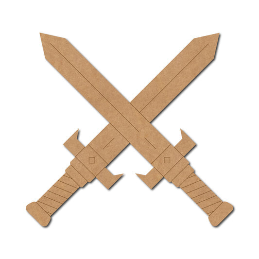 Weapons/Guns pre marked Mdf Cutout Design 21