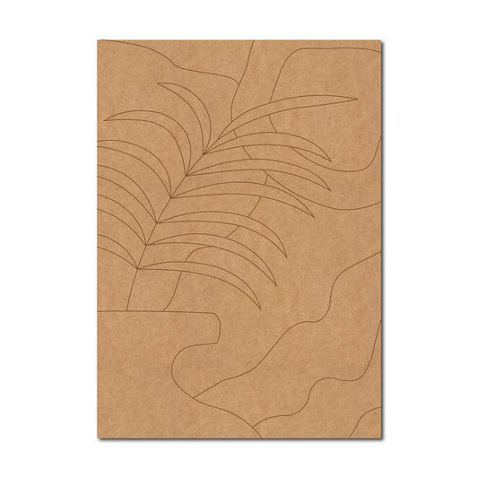 Boho Indian Folk Art Premarked Mdf Design 10