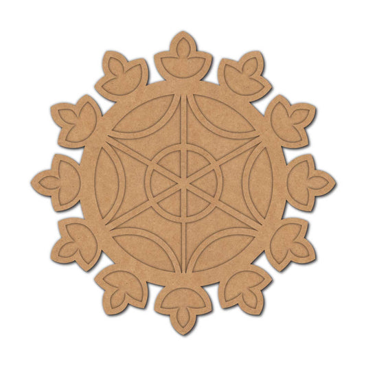 Mandala Reusable Two Layered Rangoli Base Design 30