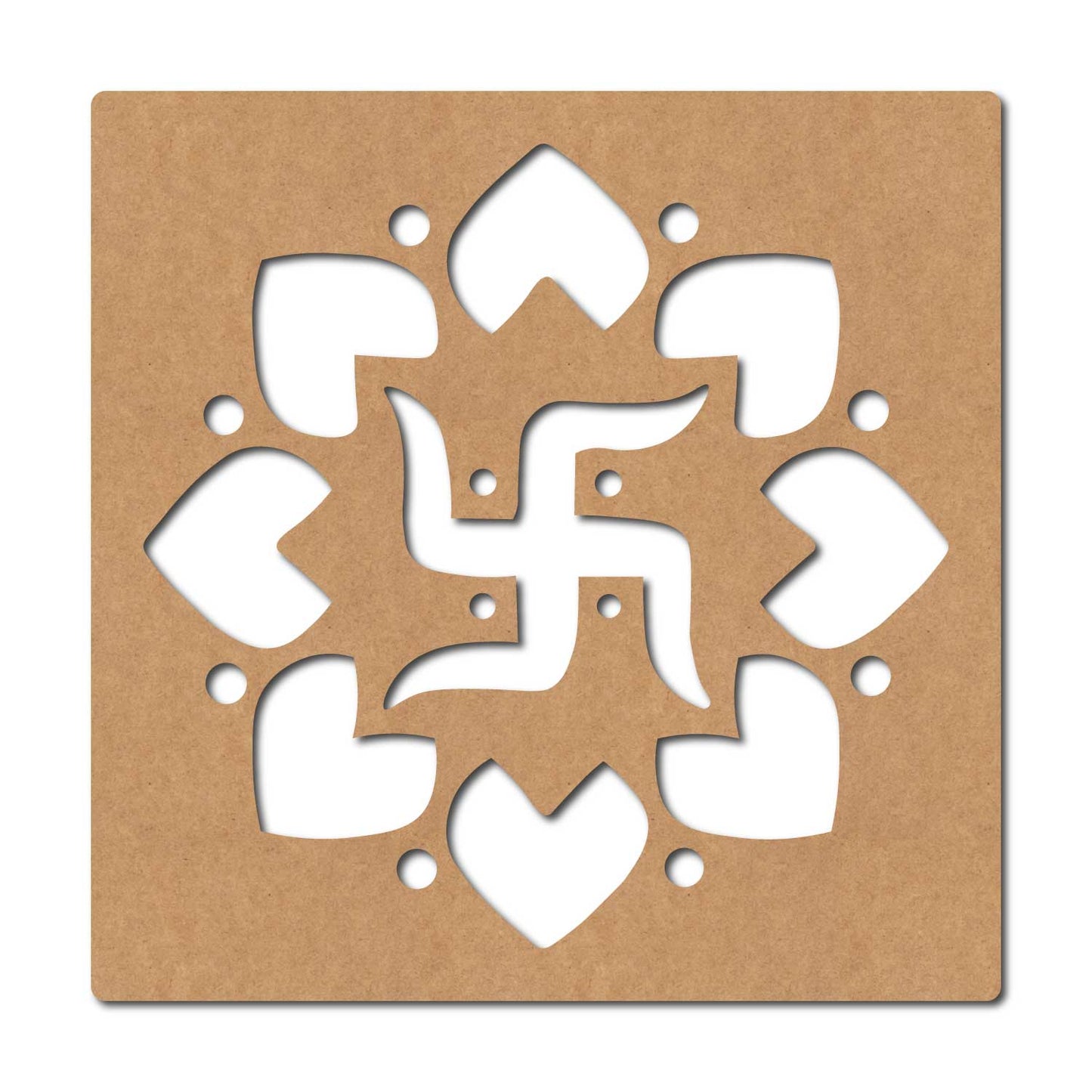 Swastik Premarked Mdf Cutouts Design 11