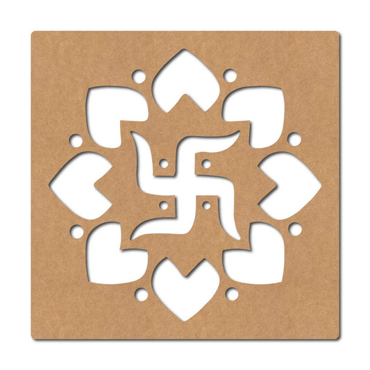 Swastik Premarked Mdf Cutouts Design 11