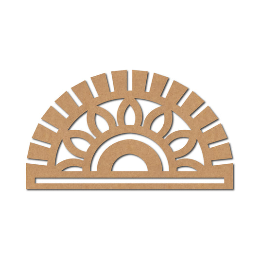 Macrame Base Mandala Cutout Design 17