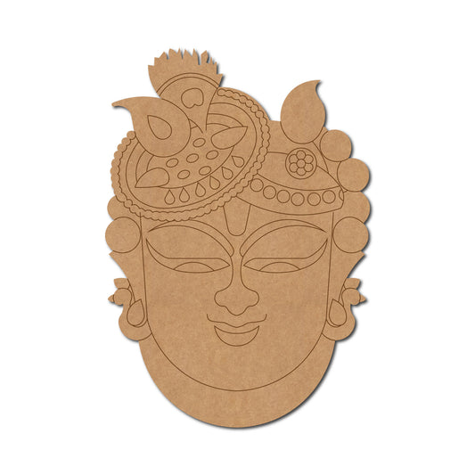 Shrinathji Premarked Mdf Cutout Design 6
