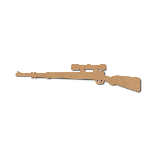 Weapons/Guns pre marked Mdf Cutout Design 11