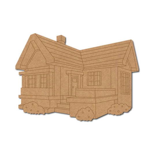 Casle/Fort Mdf Cutout Design 7