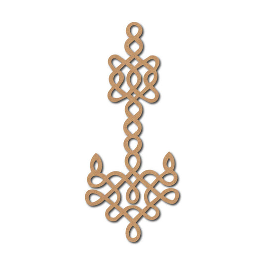 Kolam Premarked Mdf Cutouts Design 10