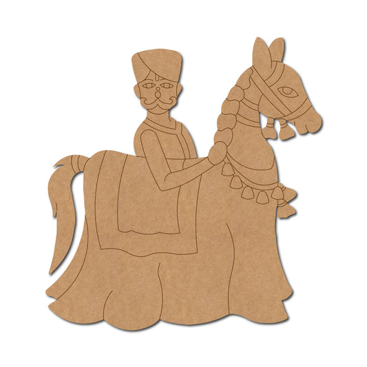 Rajasthani Premarked Mdf Cutouts Design 39