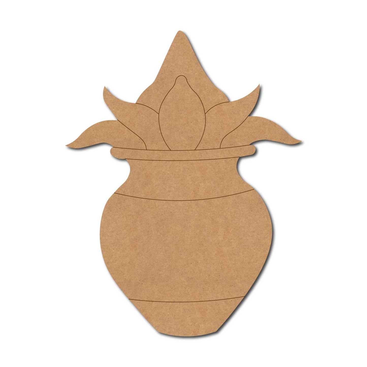 Kalash Premarked Mdf Cutouts Design 12