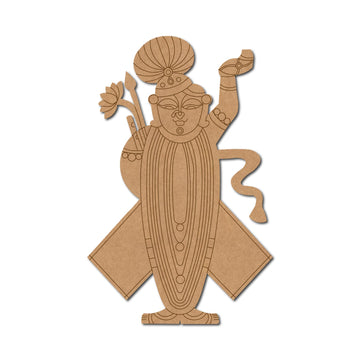 Shrinathji Premarked Mdf Cutout Design 1