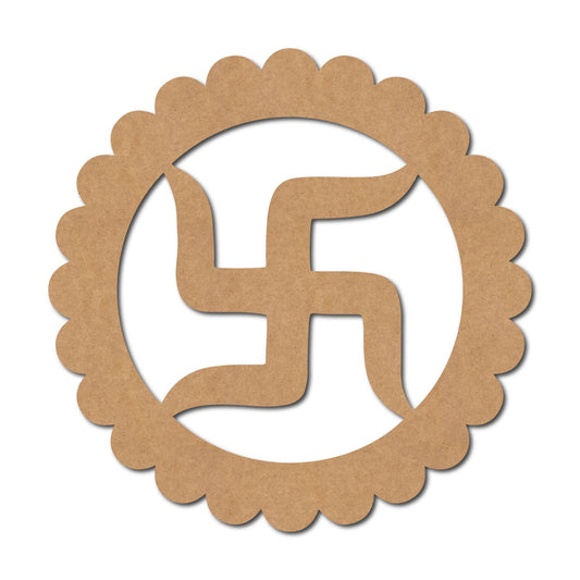 Swastik Premarked Mdf Cutouts Design 1