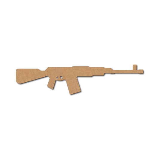 Weapons/Guns pre marked Mdf Cutout Design 20