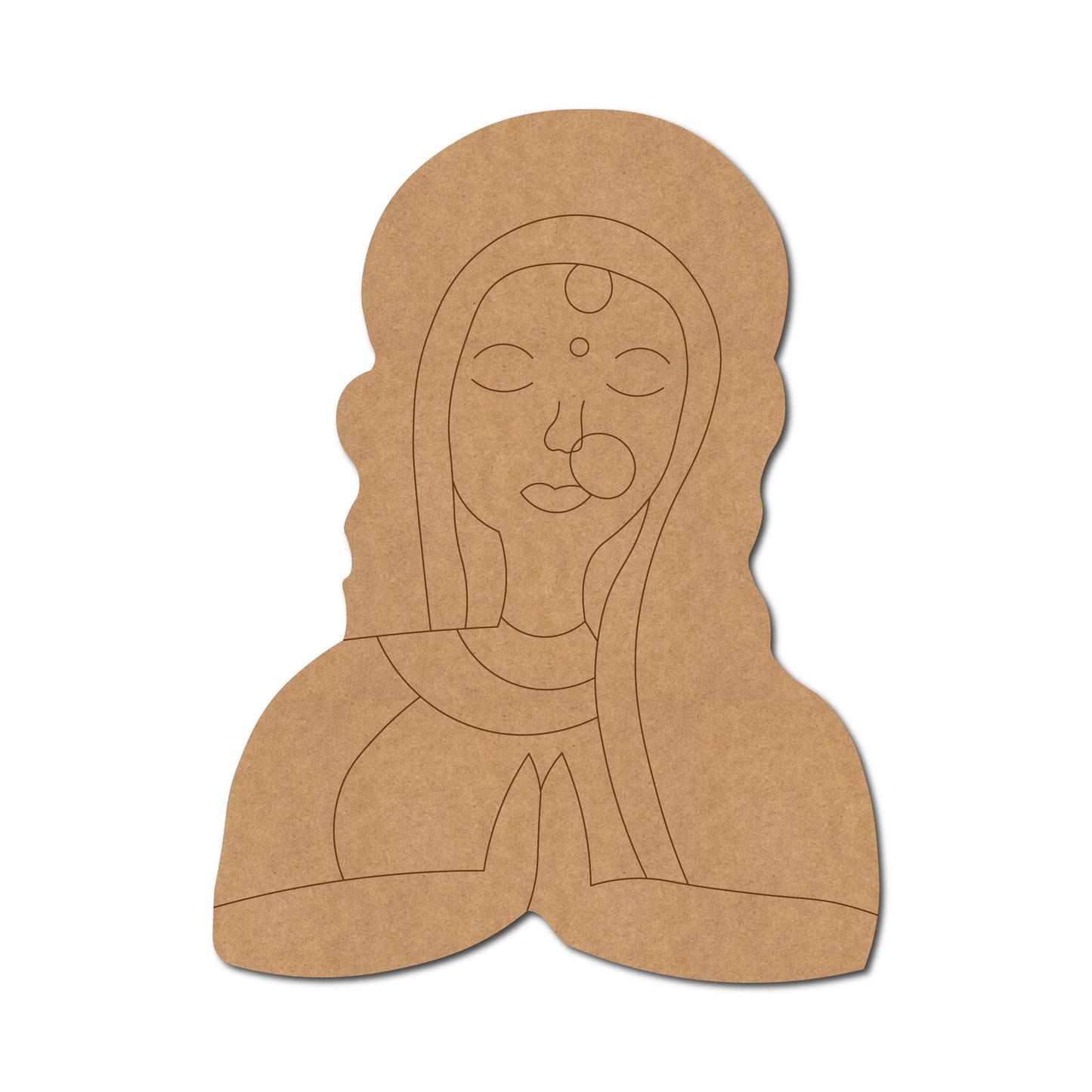 Rajasthani Premarked Mdf Cutouts Design 70