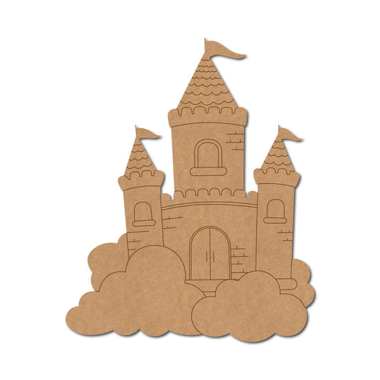 Casle/Fort Mdf Cutout Design 8