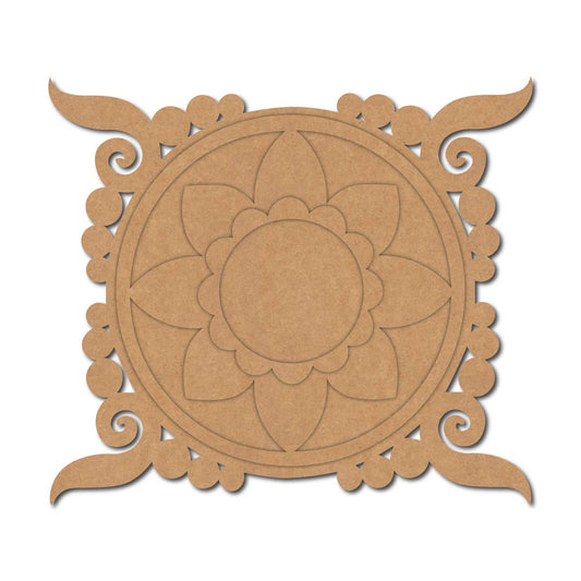 MDF Diya Tealight Holder-132