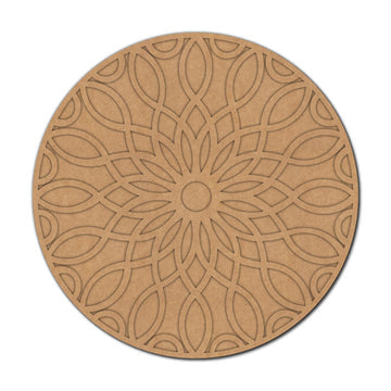 Mandala Reusable Two Layered Rangoli Base Design 2