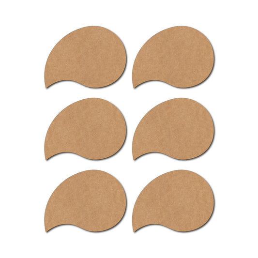 MDF Coaster Set with Stand (Set of 6)
