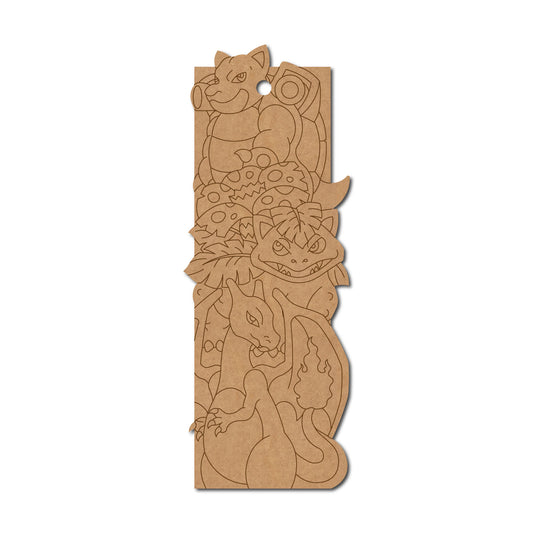MDF Bookmark – 5 x 1.75 Inch | Pine MDF
