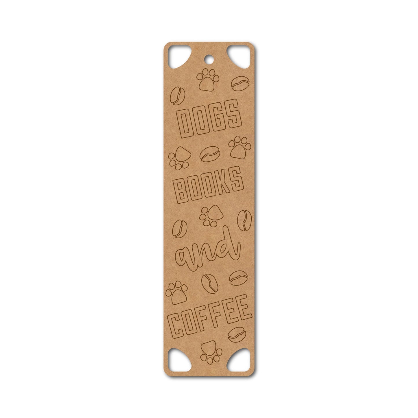 MDF Bookmark – 5 x 1.75 Inch | Pine MDF