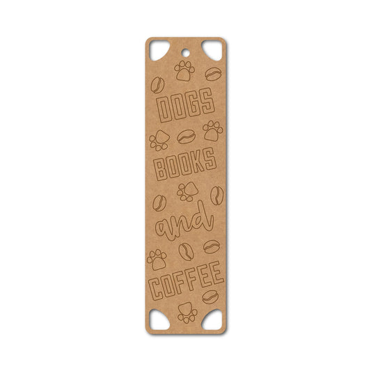 MDF Bookmark – 6 x 1.75 Inch | Pine MDF