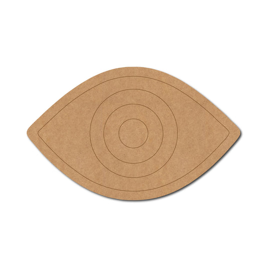 Evil Eye pre marked mdf cutout design 1