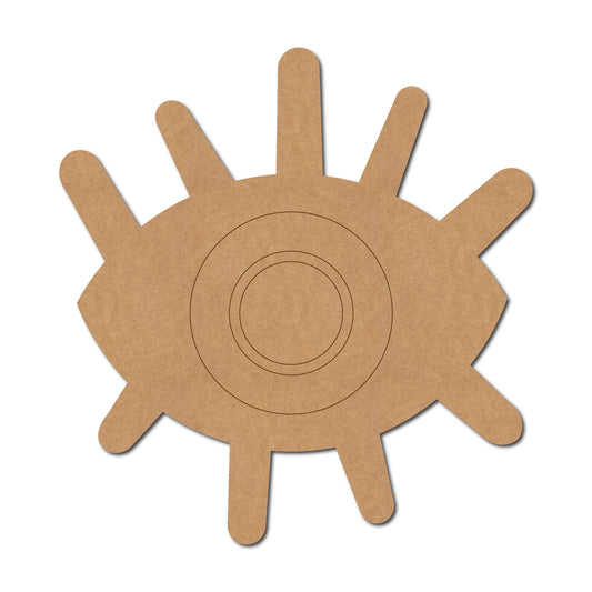 Evil Eye pre marked mdf cutout design 3