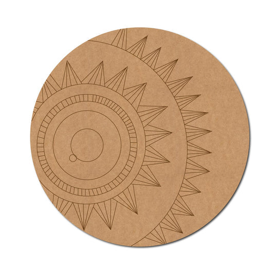 Evil Eye pre marked mdf cutout design 5